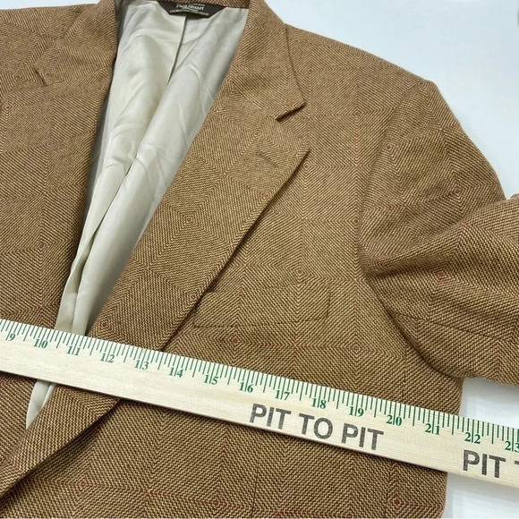 Paul Stuart Mens Size 43L blazer 3117 - Picture 4 of 10